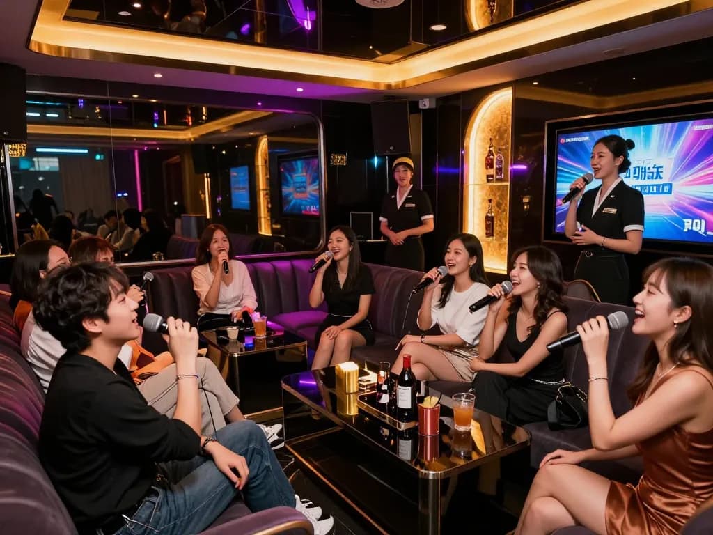 Experience vibrant nightlife at www.gangnamtune.com with luxurious 강남가라오케, private rooms, and lively entertainment.