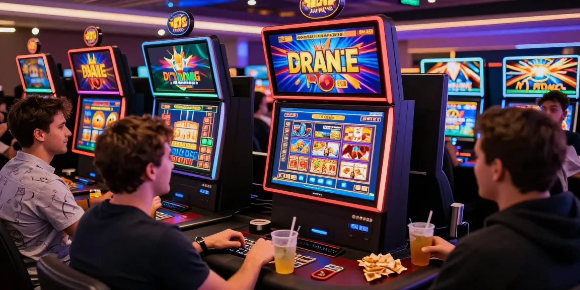 Experience the excitement of european licensed online casinos with diverse players enjoying vibrant gaming options in a lively atmosphere.