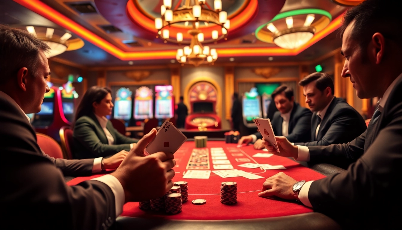 Vivez l'excitation au casino en ligne France avec des jeux de poker intenses et des machines à sous vibrantes.