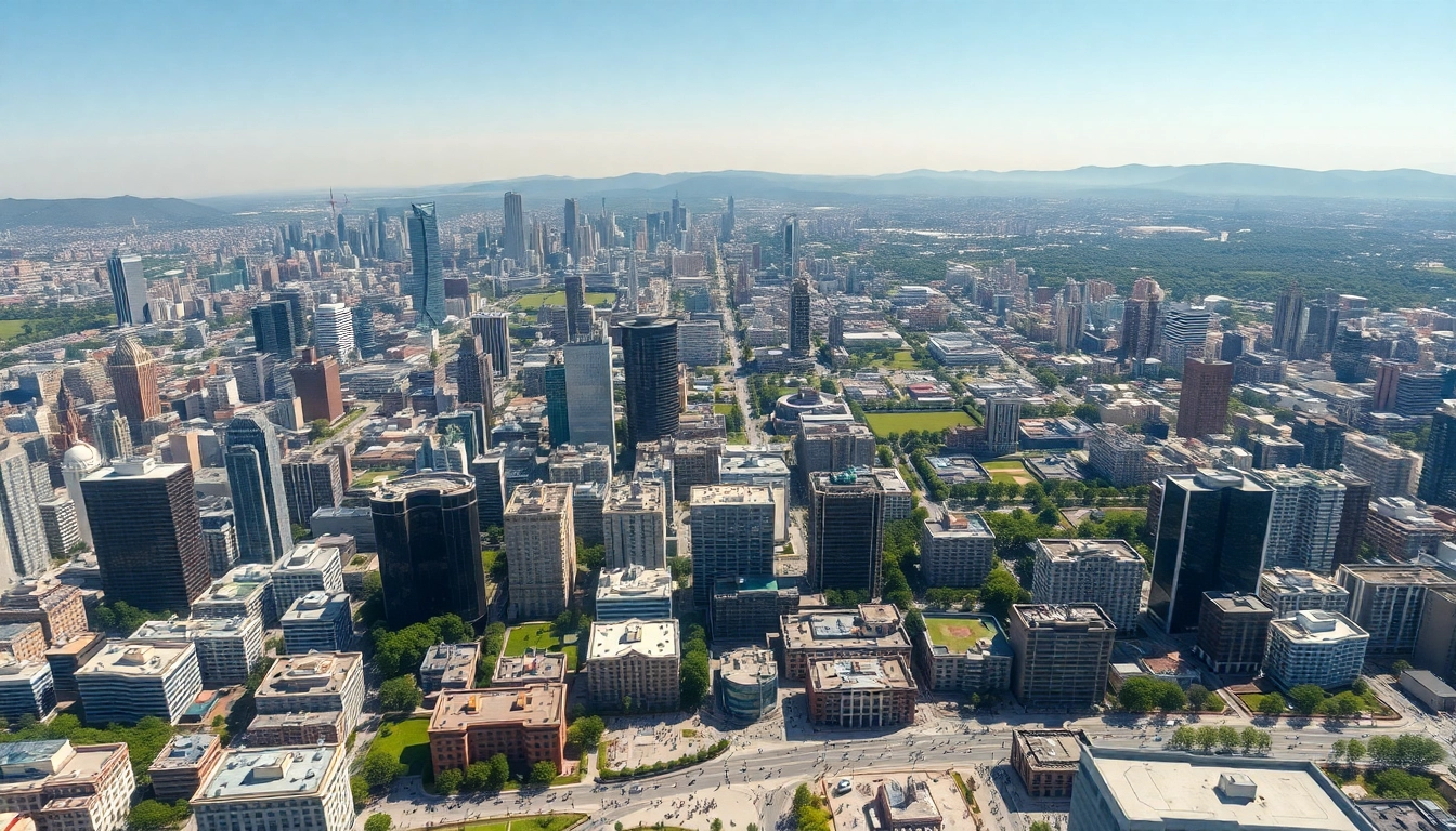 Explore the vibrant scenes of the largest city in the world by area showcasing its expansive urban landscape.