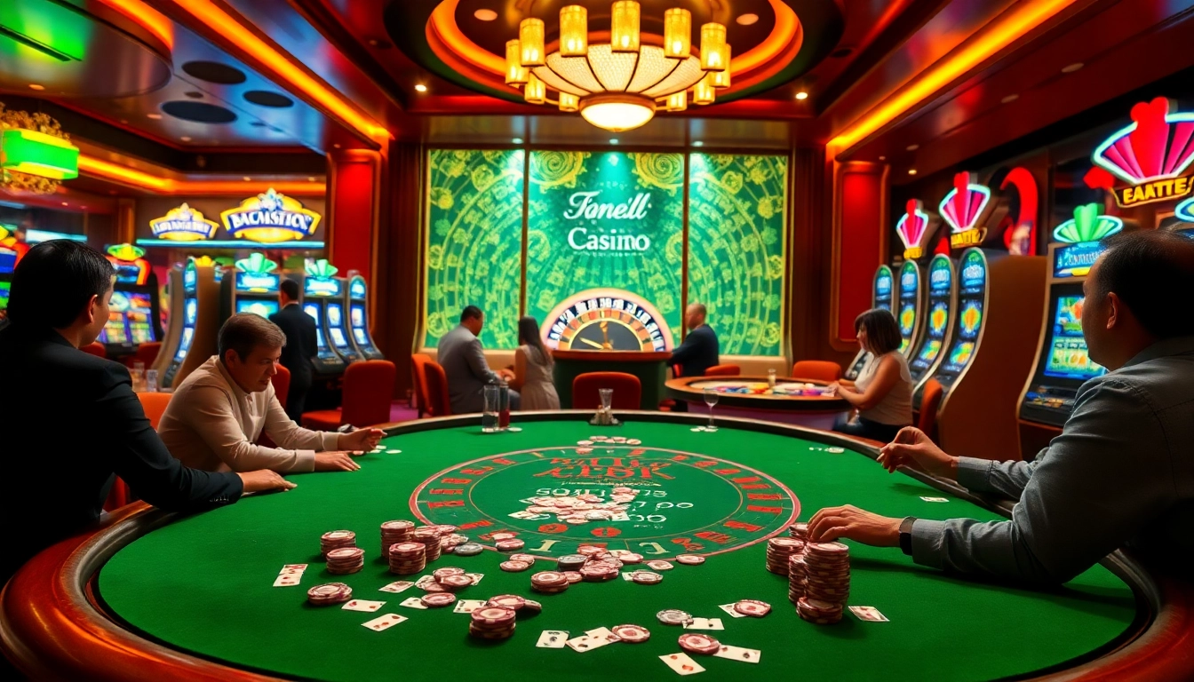 Découvrez l'excitation du casino en ligne Français avec des tables de jeu vibrantes et des machines à sous modernes.