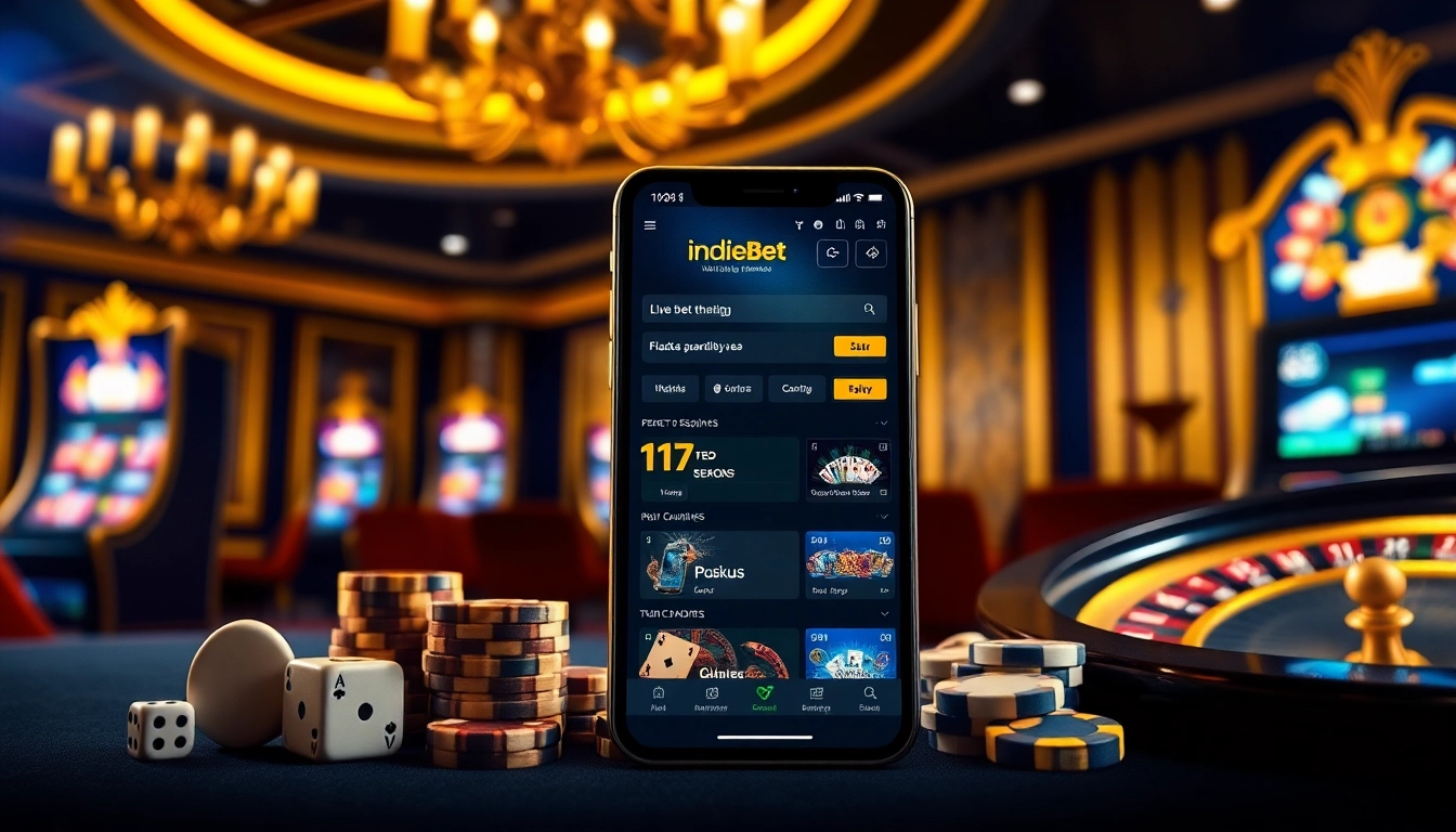 Engage in excitement with the indibet apk download facilitating smooth sports betting and live casino experiences.