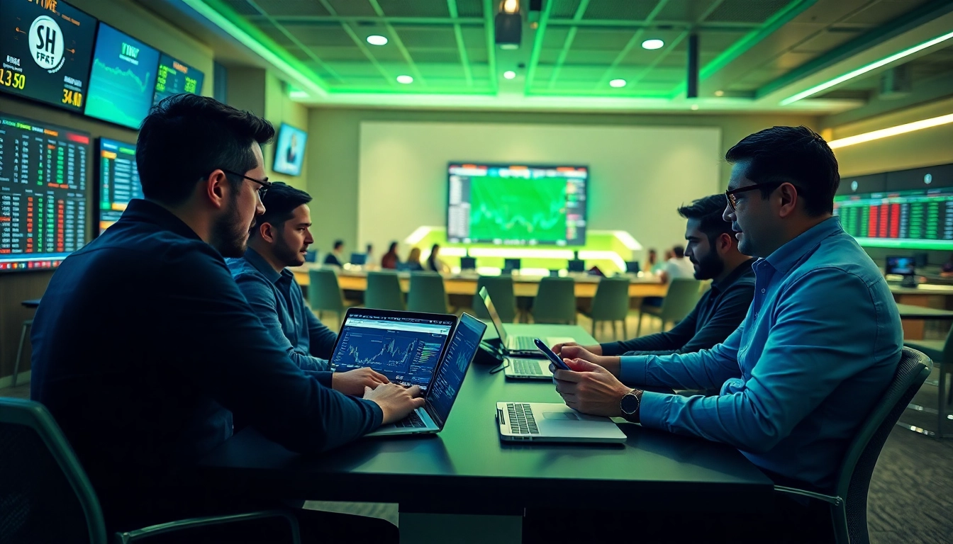Analyzing sports betting apps South Carolina with professional tools and lively atmosphere.