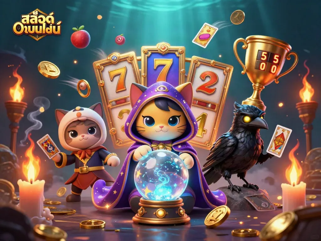เล่นสล็อตออนไลน์กับเกมสล็อตที่น่าตื่นเต้นในภาพการ์ตูน 3 มิติ
