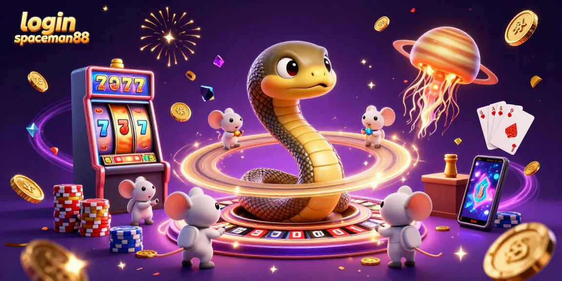 Experience the thrill of login spaceman88 with dazzling slots and cosmic gaming fun!