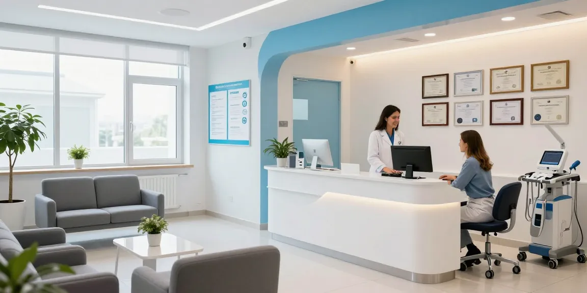 Hair transplant Istanbul in a modern healthcare clinic, showcasing patient care and doctor consultation.
