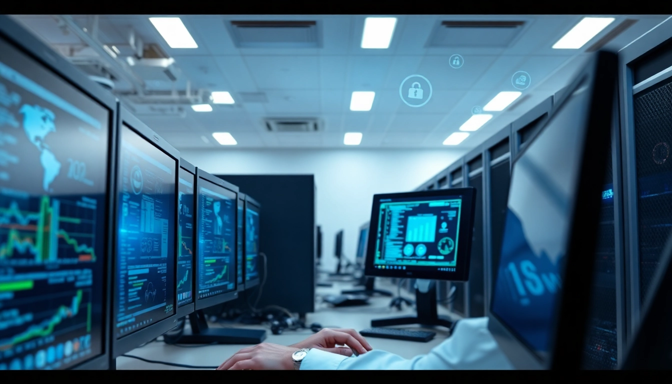 Enhance your system with expert Patch Management Services expertise showcased in a modern office setting.