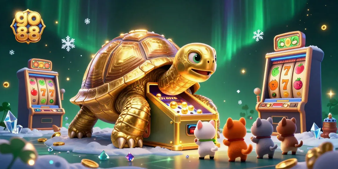 Experience thrilling gameplay at go 88 with vibrant 3D casino elements and animated charm.