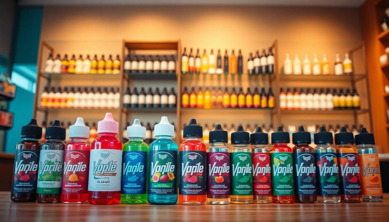 Discover diverse flavors at Vape Juice Depot in an inviting vape shop atmosphere.