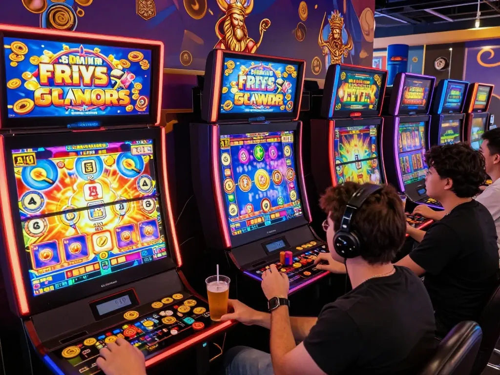 Exciting online slot gaming scene featuring players enjoying a Zeus-themed slot game.