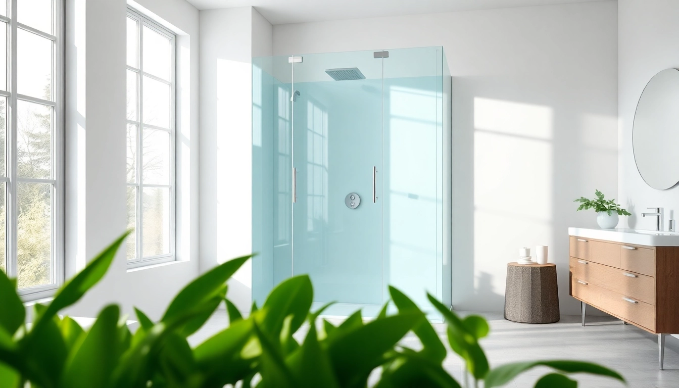 Genießen Sie die hochwertige sonni Duschkabine in einem eleganten Badezimmer mit modernem Design.
