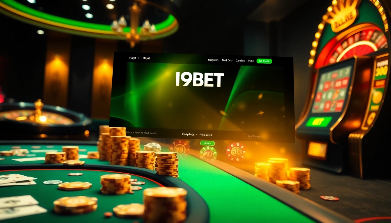 Experience excitement at the trang chủ i9bet with vibrant casino tables and winning slots in luxurious settings.