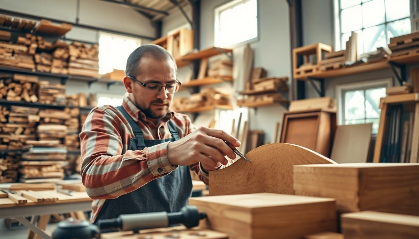 Engaging carpentry apprenticeship workshop featuring hands-on learning and craftsmanship.