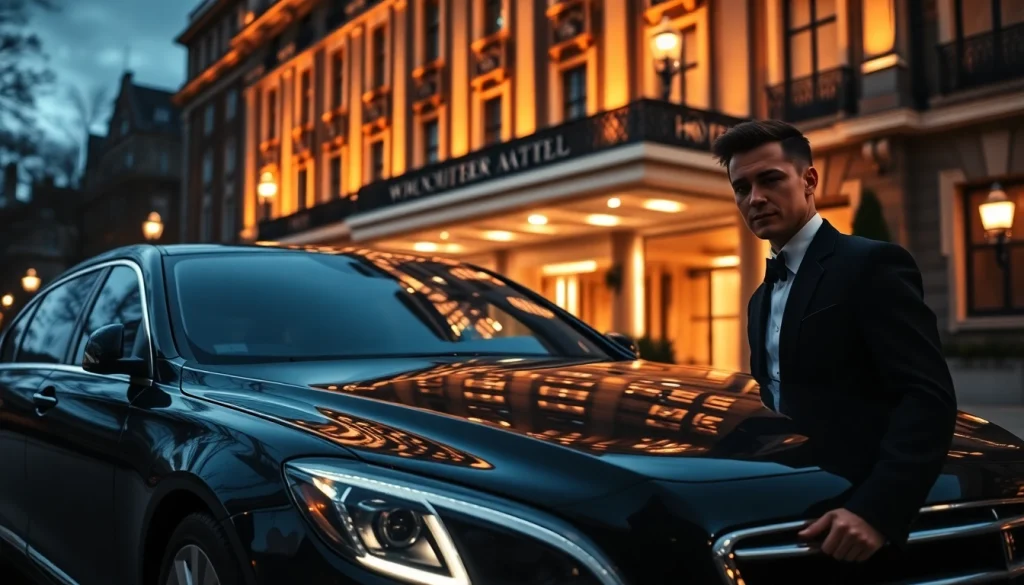 Experience top-notch Chauffeur Hire Nottingham with a luxury car and professional chauffeur.