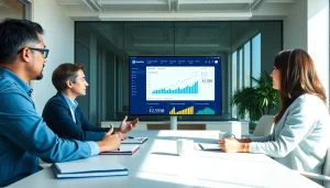 카드 한도 현금화에 대해 논의하는 재정 상담사의 모습입니다.