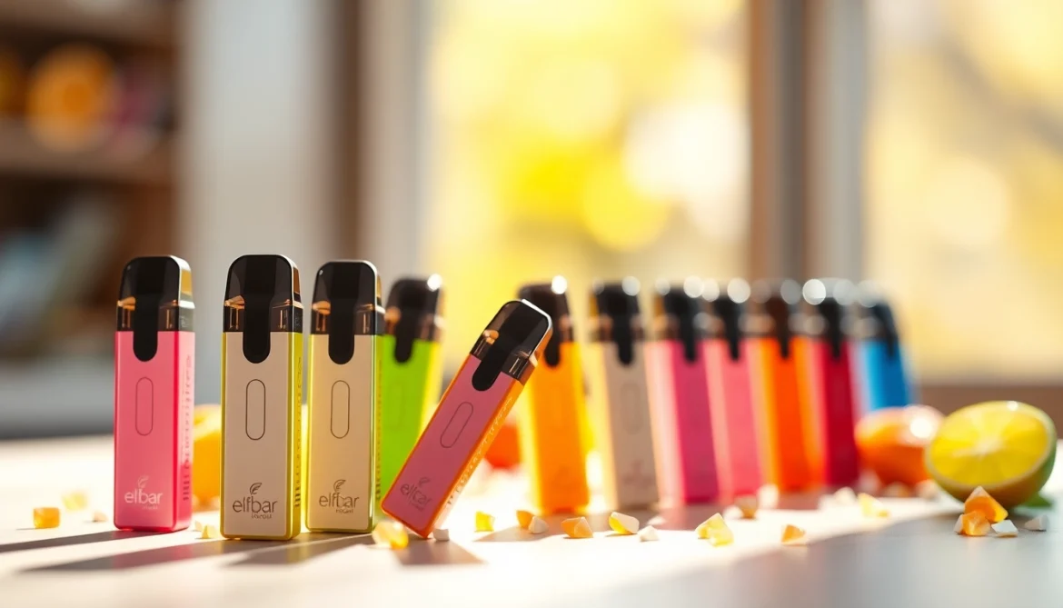 Die besten elfbar pods: Geschmäcker, Nutzung und Vorteile