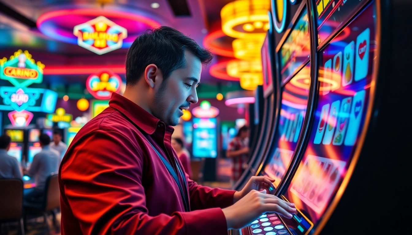 Menangkan hadiah besar dengan slot demo mahjong di kasino yang ramai.