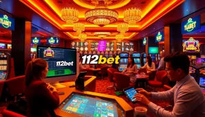 Feel the excitement of gambling at 12bet with a vibrant online casino setup