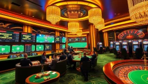 Experience live betting excitement at Bongdalu 5 with dynamic sports scores and vibrant casino atmosphere.