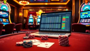 Experience thrilling gameplay at nhà cái rr88 with vibrant poker chips and a dynamic casino atmosphere.