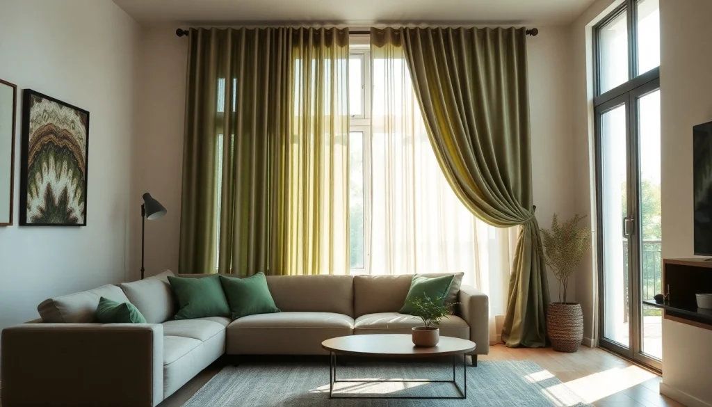 Verduisterende gordijnen creëren een stijlvolle en sfeervolle woonruimte met veel privacy.