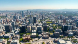 Explore the vibrant scenes of the largest city in the world by area showcasing its expansive urban landscape.