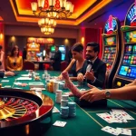 High-stakes play at BK8 casino featuring lively card games and exciting slots.