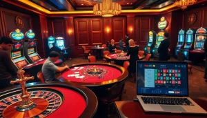 Vivez l'excitation du casino en ligne France avec des professionnels aux tables de poker et aux roues de roulette.