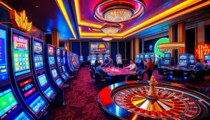 Experience thrilling online gaming with Hoki77 as players engage in slot games and table games filled with excitement.