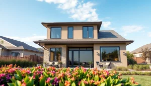 Canton Attached ADU featuring modern design and inviting garden.