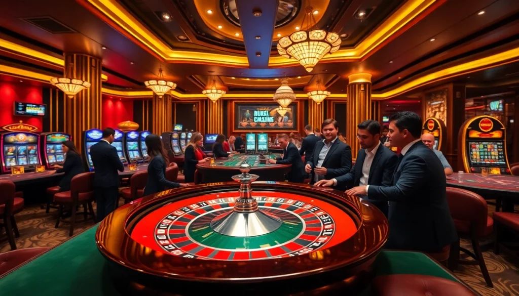 Vivez l'excitation du meilleur casino en ligne avec une action vibrante de roulette et de poker.